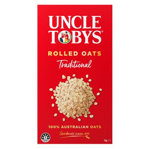 UNCLE TOBY TRADITIONAL OATS BREAKFAST CEREAL 1KG
