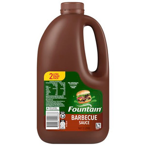 FOUNTAIN BBQ SAUCE VALUE PACK 2L