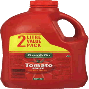 FOUNTAIN SAUCE TOMATO 2L
