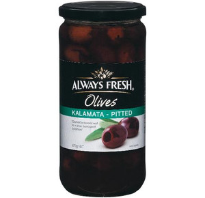 ALWAYS FRESH PITTED KALAMATA OLIVES 670GM