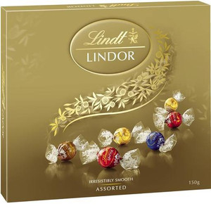 LINDOR BALLS GIFT BOX ASSORTED 150GM