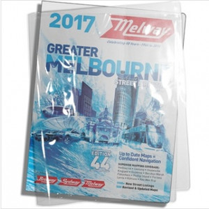 MELWAY CLEAR PLASTIC COVER