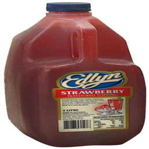 EDLYN STRAWBERRY TOPPING 3L