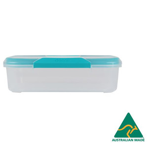 Decor Fresh Seal Oblong Container with Clip Lids 4L, Each
