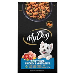 MY DOG ROAST CHICKEN DOG FOOD 1.5KG