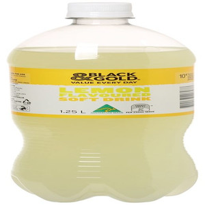 BLACK & GOLD LEMON SOFT DRINK 1.25L (Carton of 12)