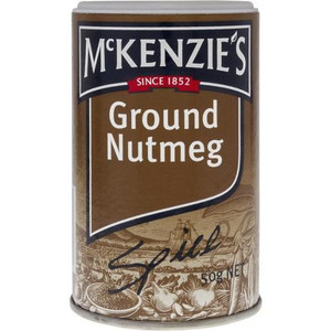 MCKENZIES GROUND NUTMEG 50GM (Carton of 8)