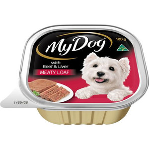MY DOG BEEF & LIVER SELECTION DOG FOOD 100GM (Carton of 12)
