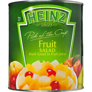 HEINZ FRUIT SALAD IN NATURAL JUICE 3KG