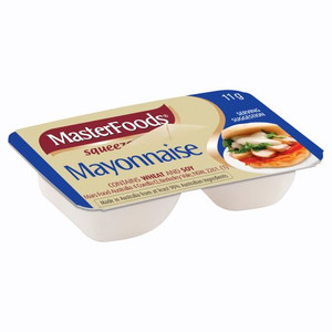 MASTERFOODS MAYONNAISE PORTIONS 11GM 100S