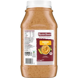 MASTERFOODS BURGER SAUCE 2.2KG