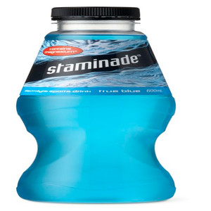 STAMINADE TRUE BLUE SPORTS DRINK 600ML (Carton of 12)