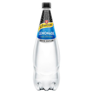 SCHWEPPES LEMONADE ZERO SOFT DRINK 1.1L (Carton of 12)