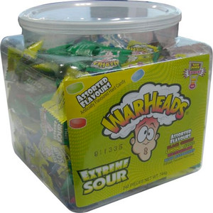 MEGA WARHEADS TUB ASSORTED 240S