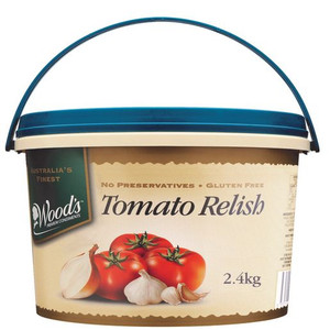 WOOD'S TOMATO RELISH 2.4KG