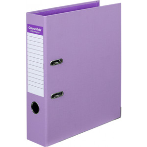 COLOURHIDE LEVER ARCH FILE PE A4 PURPLE 75mm