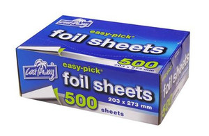 CAST AWAY EASY PICK HEAVY DUTY FOIL SHEETS MEDIUM 203MM X 273MM (CA-FS-MED) 500MM