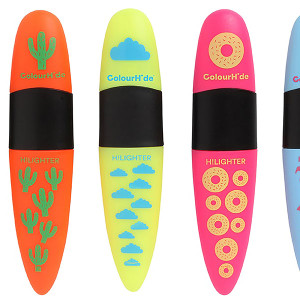 COLOURHIDE MY DESIGNER HIGHLIGHTERS QUIRKY PINK