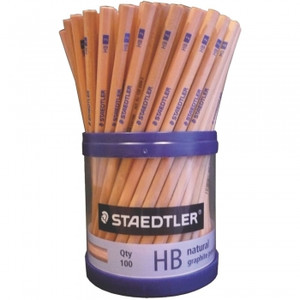 STAEDTLER 130 NATURAL PENCIL HB EACH