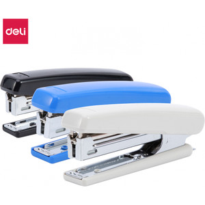 Deli Mini Stapler No. 10 Assorted Colours (Box of 12)