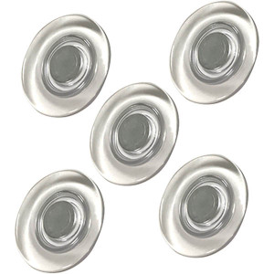 SUPER STRONG MAGNETS 30mm White Pk5
