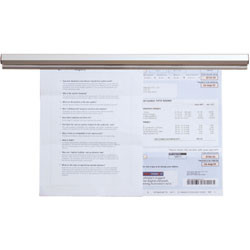 VISTA HANG UPS Self Adhesive 1500mm Plain Anodised