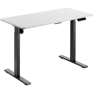 Ergovida Electric Sit-Stand Desk 1200W x 600D x 710-1190mmH Black/White