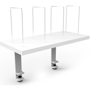 Rapidline Clamp Mount Shelf And Dividers 600W x 270D x 475mmH White and White