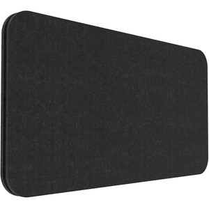 Rapidline Desk Mounted Eco Panel Screen 1190W x 27D x 400mmH Black