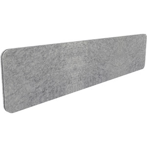 Rapidline Desk Mounted Eco Panel Screen 1790W x 27D x 400mmH Marble Grey