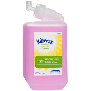KLEENEX EVERYDAY USE HAND CLEANSER 6 x 1 Litre Cartridges