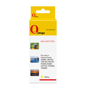 Q-Image Compatible Canon CLI681XXLY Ink Cartridge Extra High Yield Yellow