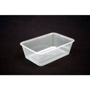 DISPOSABLE CONTAINER 650ml Bx500 (Lids Sold Separately)