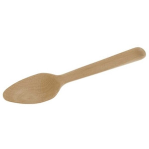 Wooden Teaspoon 110mm Pack of 100