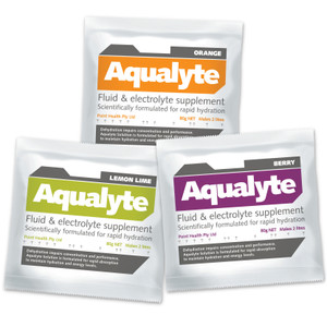 Aqualyte Electrolyte Powder Mixed Flavour Sachets 80g, Box of 20
