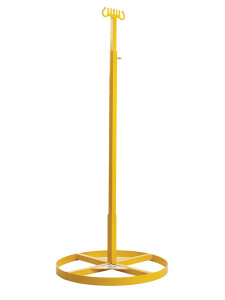 Maxisafe Adjustable Lead Stand Includes: 1x Round Base, 1x Extendable Pole, 2x Plastic Grips, Set of 3x Wing Nuts