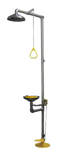 Stainless Steel Safety Shower & Eyewash