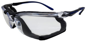 Swordfish Safety Glasses With Anti-Fog - Clear Lens, Assembled With Gasket