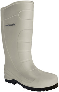 Lightening Polyurethane Gumboot - White - Size 6 Pair *** While Stocks Last - Please Enquire to Confirm Availability ***