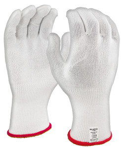 Microfresh Cut E White 'Food Grade' Liner Glove, XL Pair