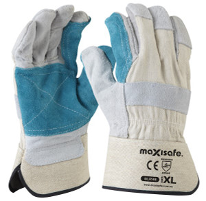 Maxisafe Heavy Duty Polisher Gloves - Reinforced Palm Pair