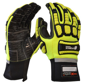 G-Force Xtreme Mechanics Glove With Tpr Back , Large Pair
