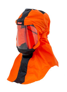 CleanAIR CA-2 Long Protective Respiratory Hood, Orange Colour