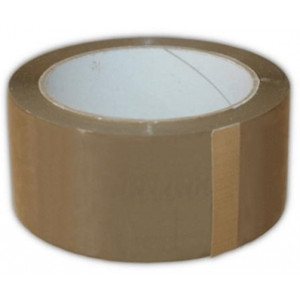 GUSSPAK PACKAGING TAPE ACRYLIC PREMIUM QUALITY PACK OF 6 Brown 25um 48mm x 75mtr