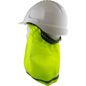 Maxisafe Hard Hat Neck Flap Only - Yellow