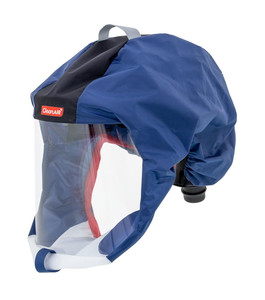 CleanAIR Protective Short Respiratory Hood CA-1 - Blue