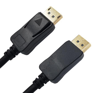 Shintaro DisplayPort (DP) to DisplayPort (DP) 1m Cable - V1.4, 4K (3840Ã—2160) at 120Hz