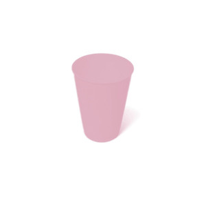 380ml Reusable Tumbler Pastel Pink, Pack of 10