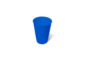 380ml Reusable Tumbler Blue, Pack of 10
