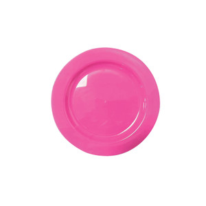 180mm Reusable Snack Plate Pink, Pack of 10